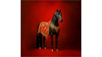 طرح نقاشی اسب مدل T100