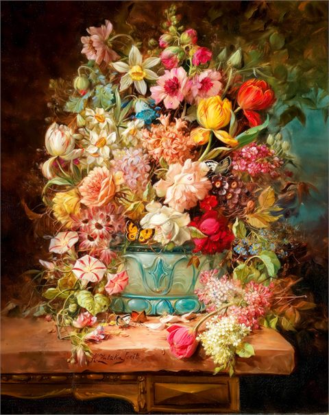 گلهای رنگارنگ